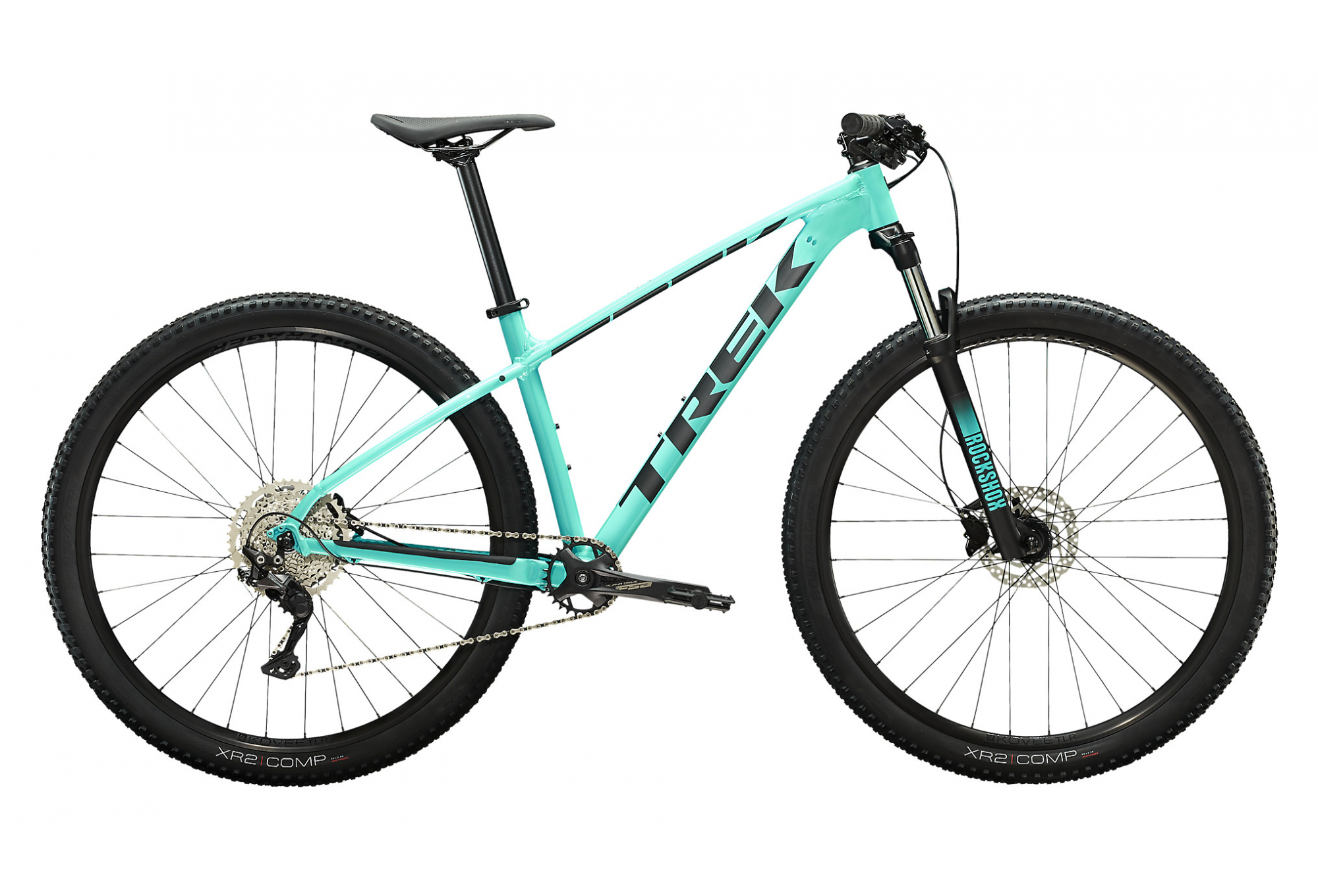 VTT SEMI-RIGIDE TREK MARLIN 7 SHIMANO DEORE 10V 29'' VERT GLOSS MIAMI 2023