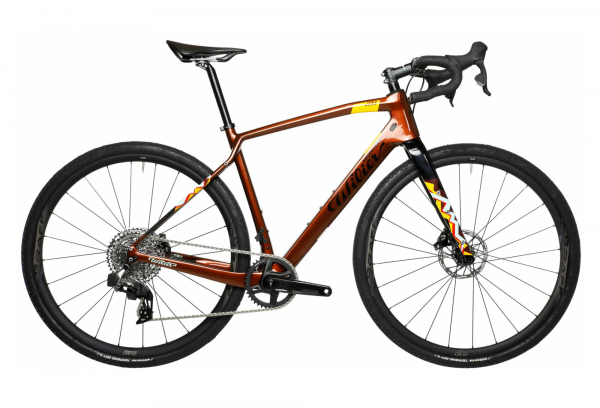 GRAVEL BIKE WILIER TRIESTINA JENA SRAM RIVAL XPLR ETAP AXS 12V 700 MM BRONZE PATTERNED 2022