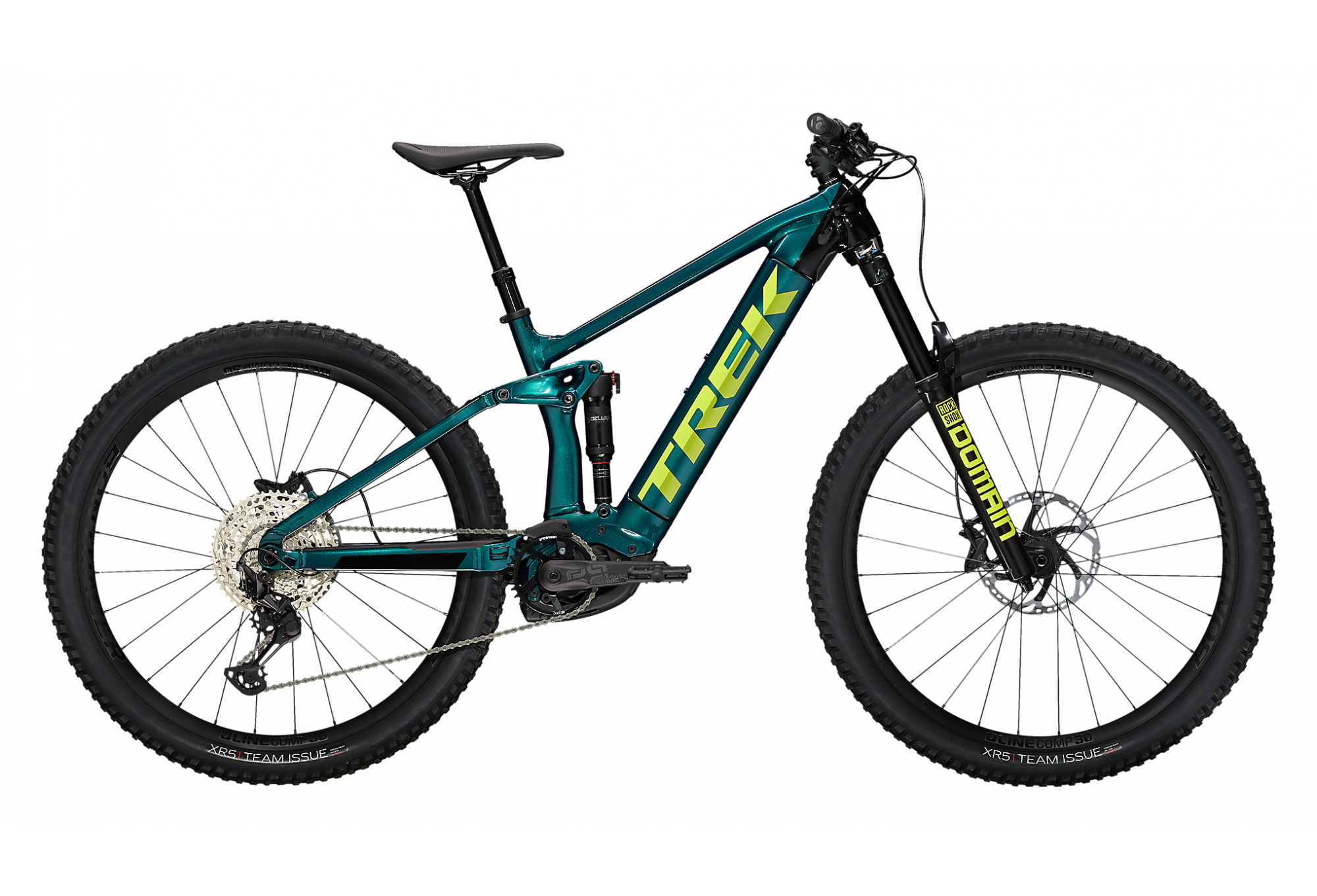 VTT ÉLECTRIQUE TOUT-SUSPENDU TREK RAIL 7 SHIMANO SLX XT 12V 625 WH 29'' AQUATIC / NOIR 2023