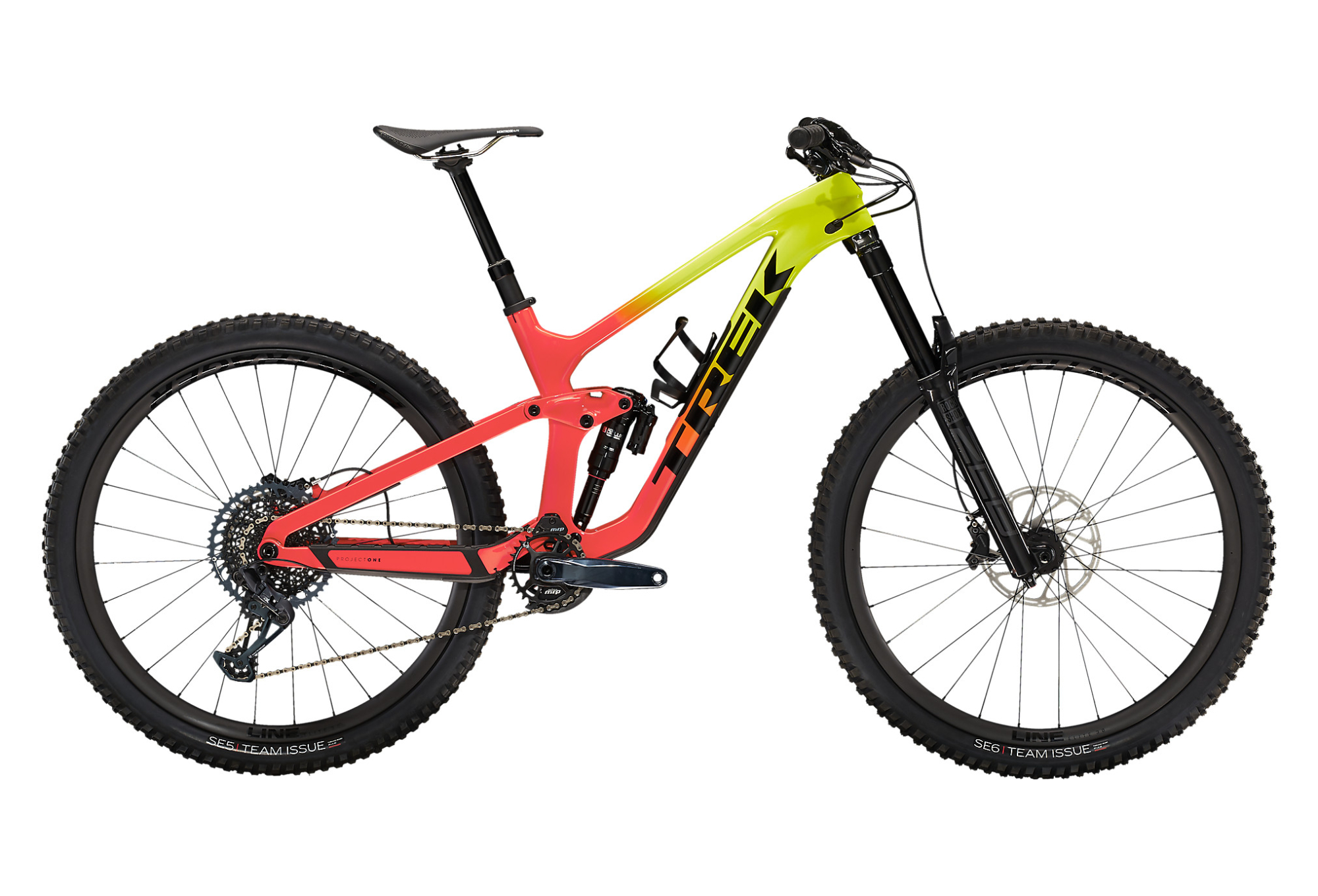 VTT TOUT SUSPENDU TREK SLASH 9.8 SRAM GX EAGLE 12V 29'' ROUGE / JAUNE 2022