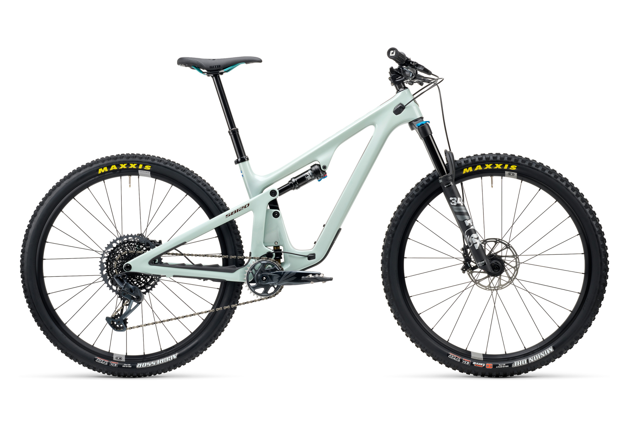 VTT TOUT-SUSPENDU YETI SB120 C2 SRAM GX EAGLE 12V 29'' GRIS 2023