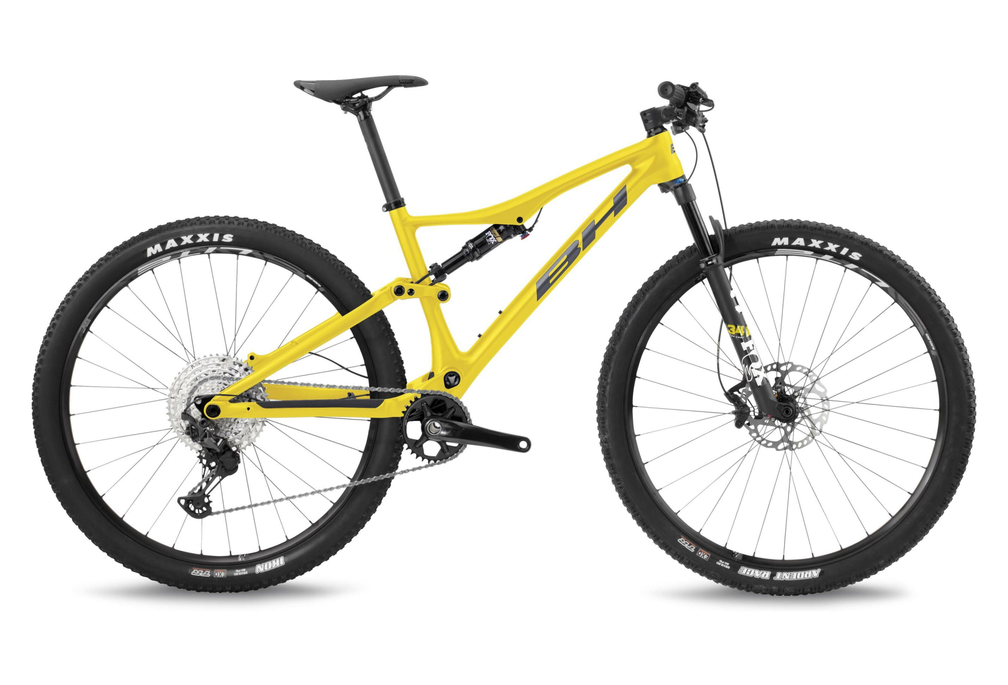 VTT TOUT-SUSPENDU BH LYNX RACE CARBON RC 6.5 SHIMANO DEORE XT 12V 29'' JAUNE 2022