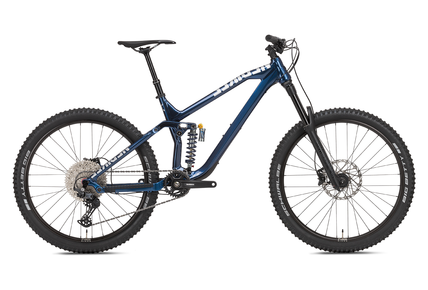 VTT TOUT-SUSPENDU NS BIKES DEFINE AL 160 SHIMANO DEORE 12V 27.5'' BLEU 2022