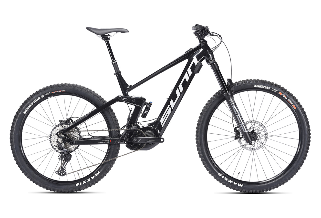 VTT ÉLECTRIQUE TOUT-SUSPENDU SUNN KERN EL S1 SHIMANO XT 11V 29/27.5'' 630 WH NOIR