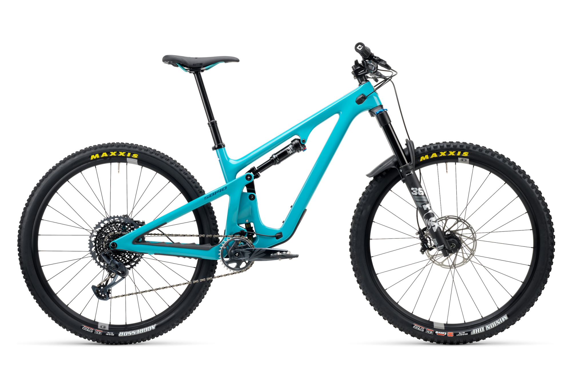 VTT TOUT-SUSPENDU YETI SB140 C2 SRAM GX EAGLE 12V 29'' TURQUOISE 2023