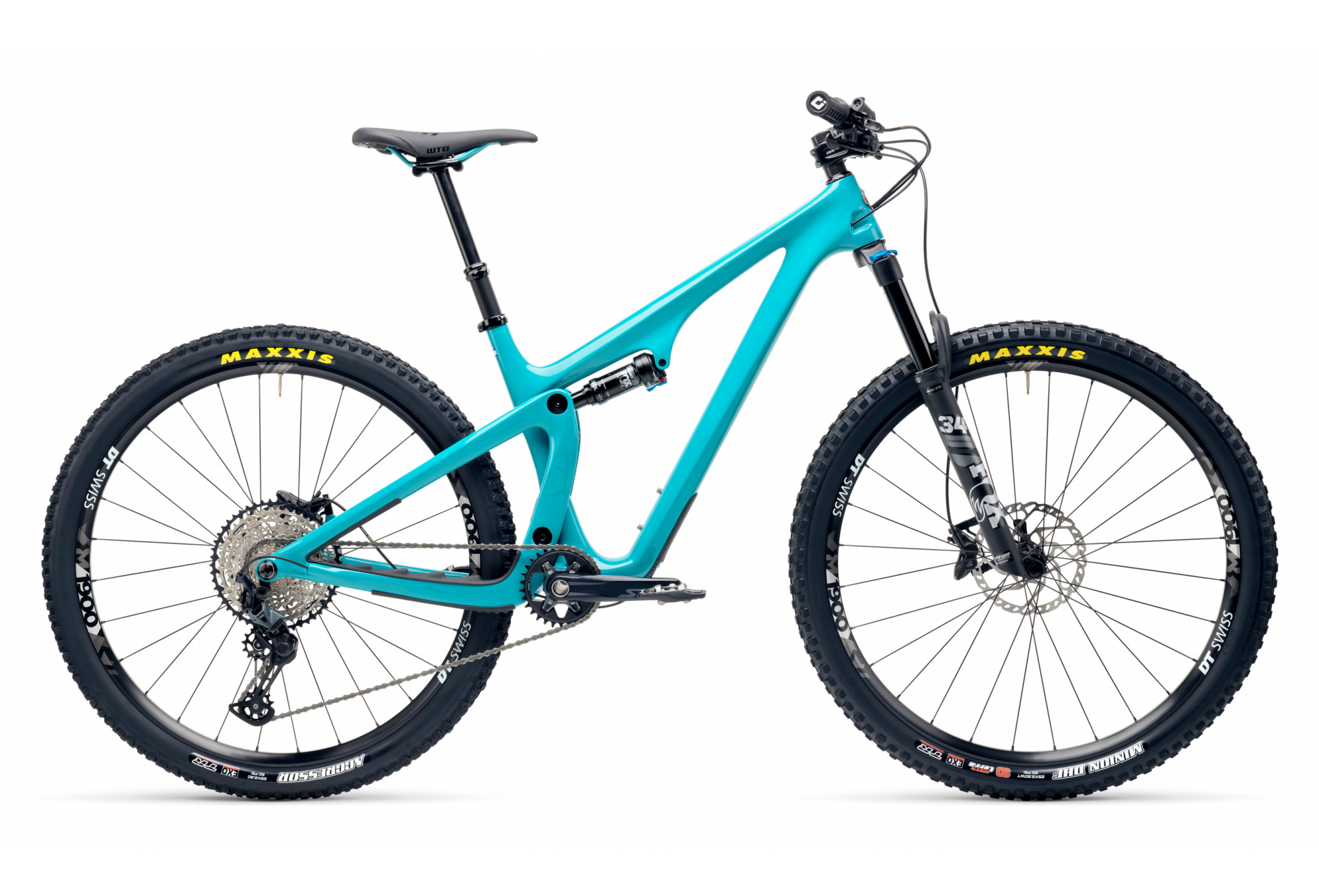 VTT TOUT-SUSPENDU YETI SB115 C1 SHIMANO SLX 12V 29'' TURQUOISE 2022